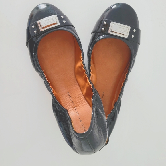 Marc by Marc Jacobs patent leather ballet flat - Picture 1 of 7